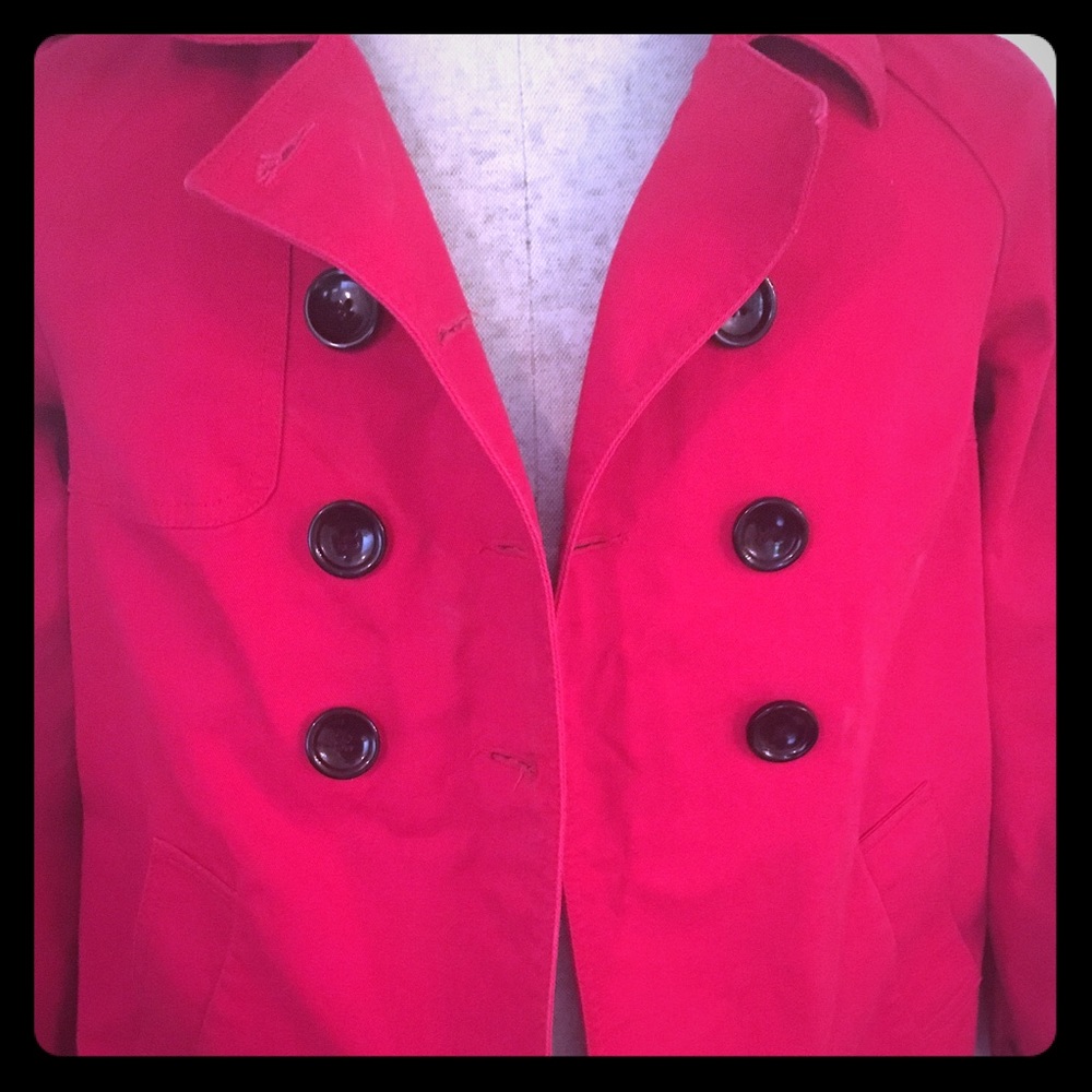 Daisy Fuentes double breasted Coat/Jacket